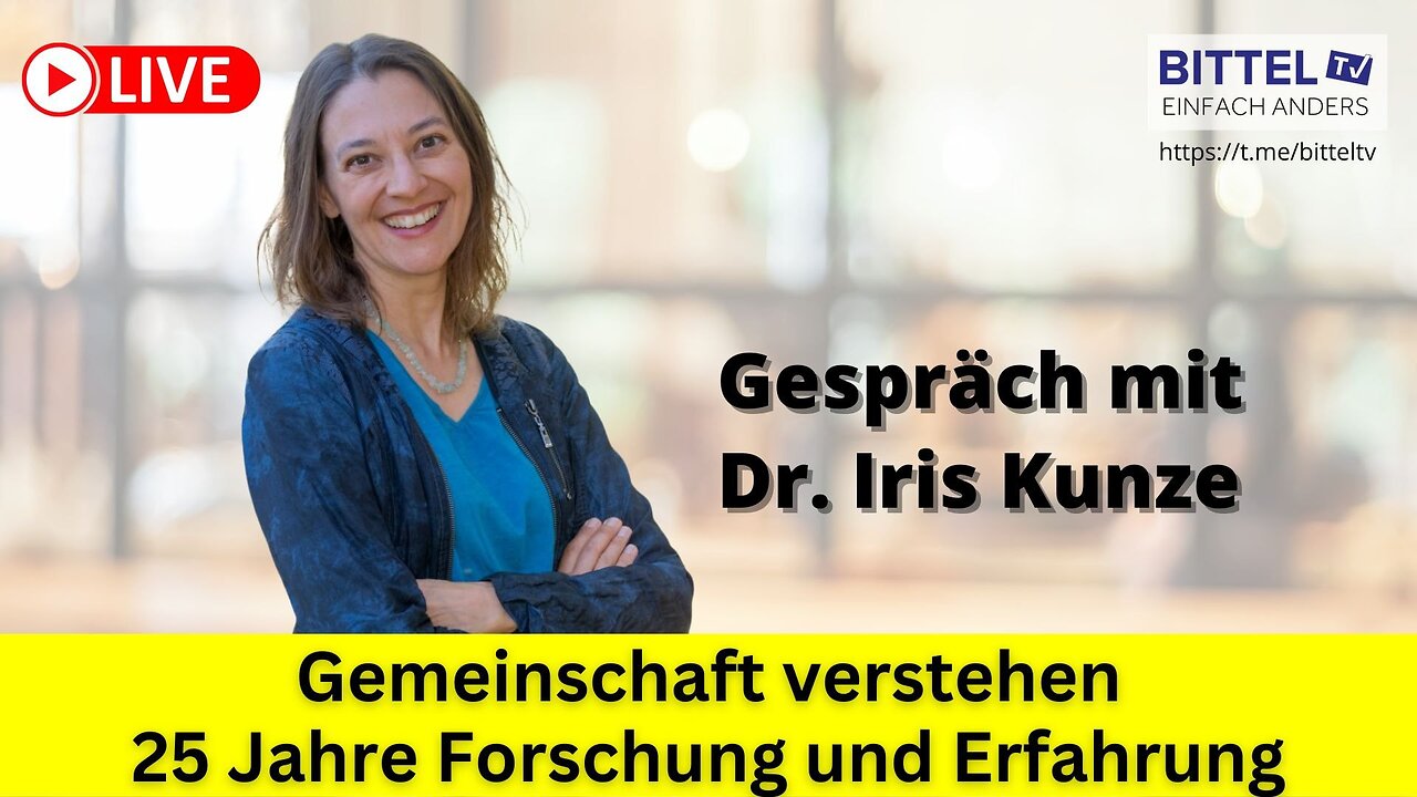 Gemeinschaft verstehen - 25 Jahre Forschung und Erfahrung - Gespärch mit Dr. Iris Kunze - 07.02.2025
