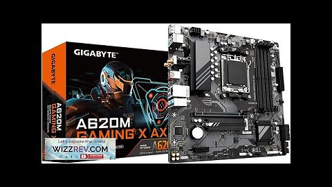 GIGABYTE A620M Gaming X AX (Rev. 1.1) AM5 LGA 1718 AMD A620 Review