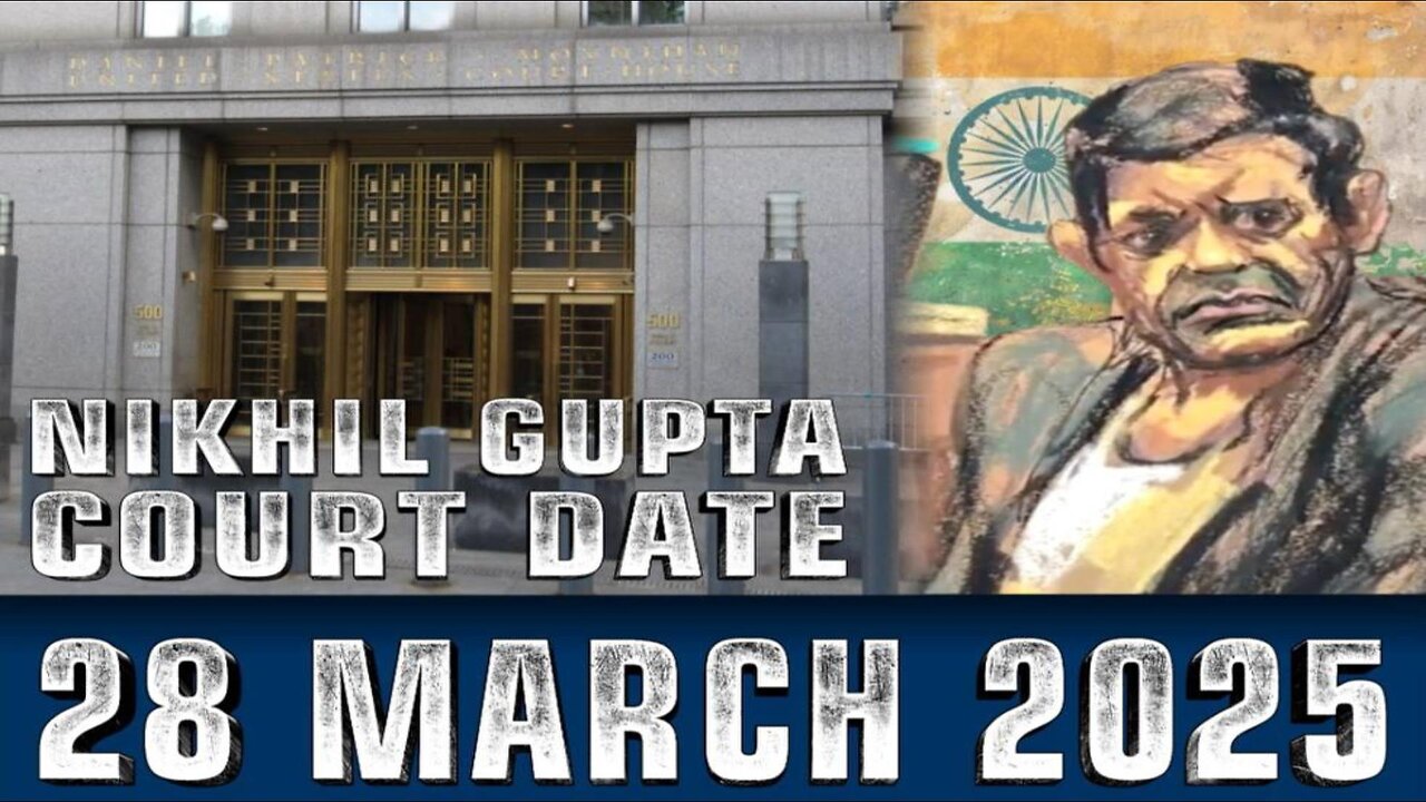 LIVE : 28-03-25 | NIKHIL GUPTA COURT DATE FROM MANHATTAN, NEW YORK | RANJIT NAGARA with BIKRAMJIT