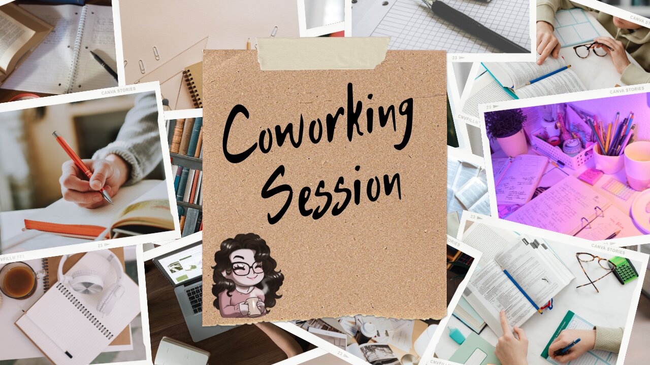 Coworking session! Get stuff DONE with me!