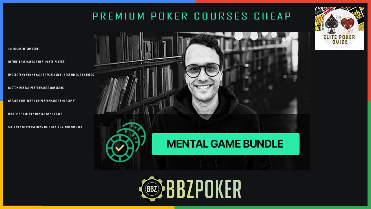 BBZ POKER MENTAL GAME BUNDLE