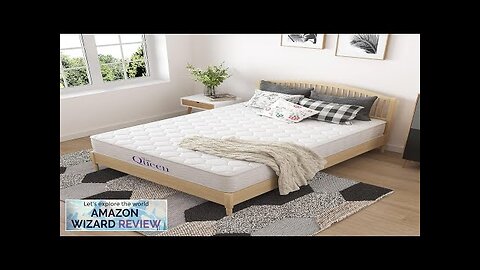 NapQueen 8 Inch Innerspring Twin Size Medium Firm Memory Foam Mattress Bed Review