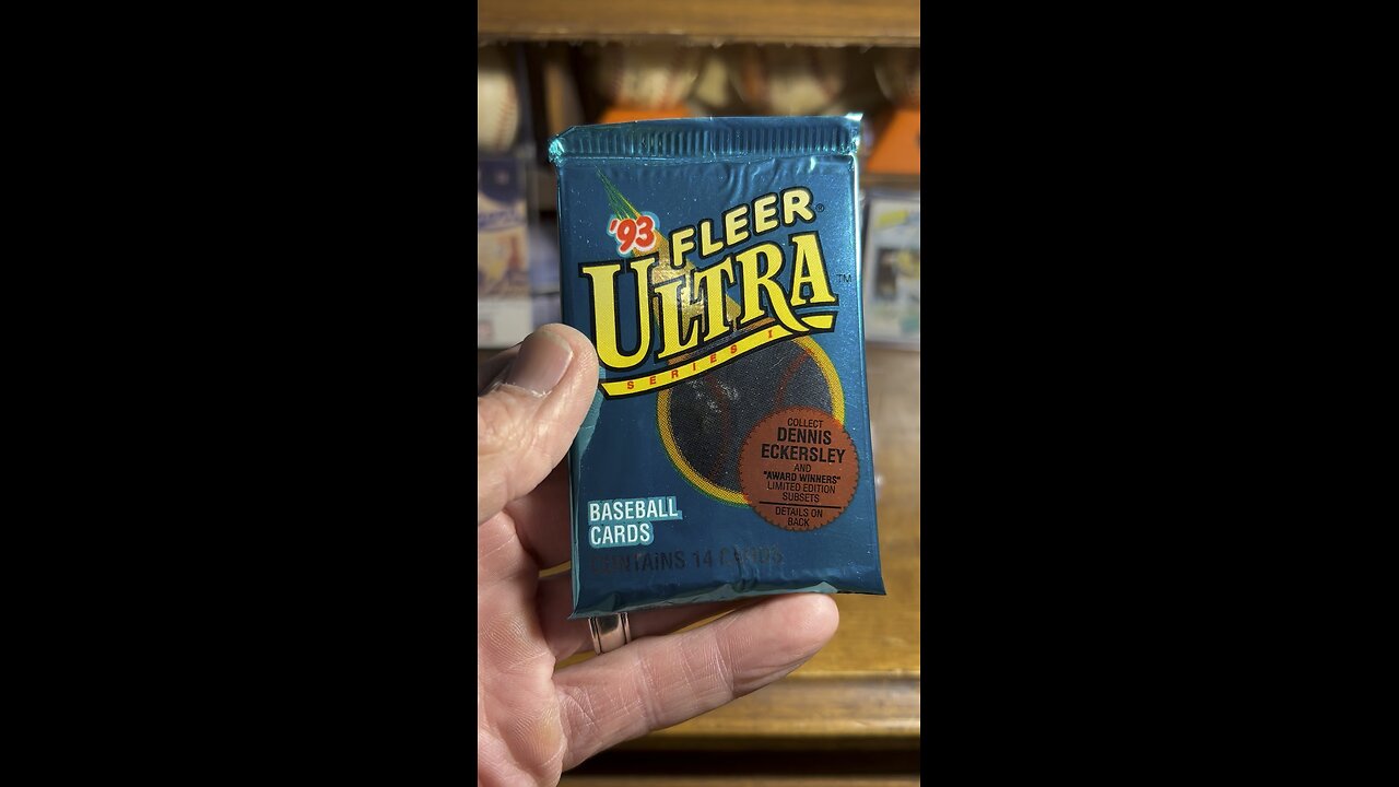 93 Fleer Ultra #junkwax #baseballcards #packopening