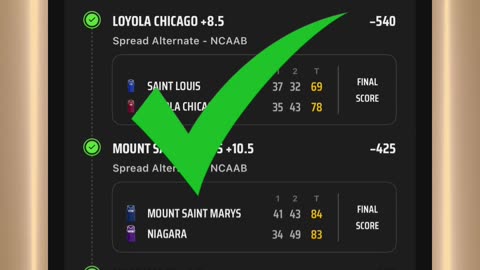 Bet 2 is a success. 