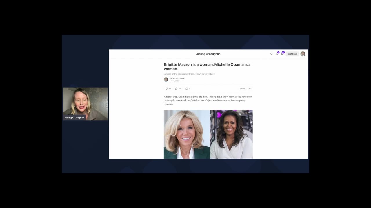 The Transgender Trap: Why Brigitte Macron and Michelle Obama are women!