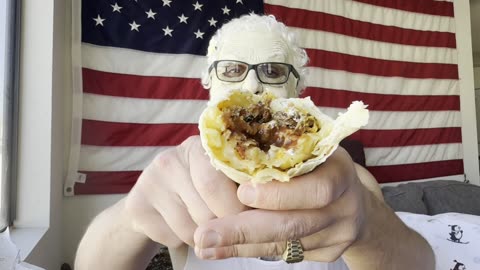 Granny Goatee reviews Del Taco’s NEW Chipotle Carne Asada Burrito & Birthday Cake Shake!! FAIL