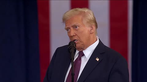 FULL SPEECH Donald Trump inauguration 2025