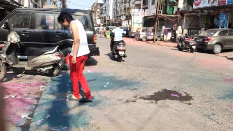 EMPTY WATER BUCKET PRANK | HOLI SPECIAL |