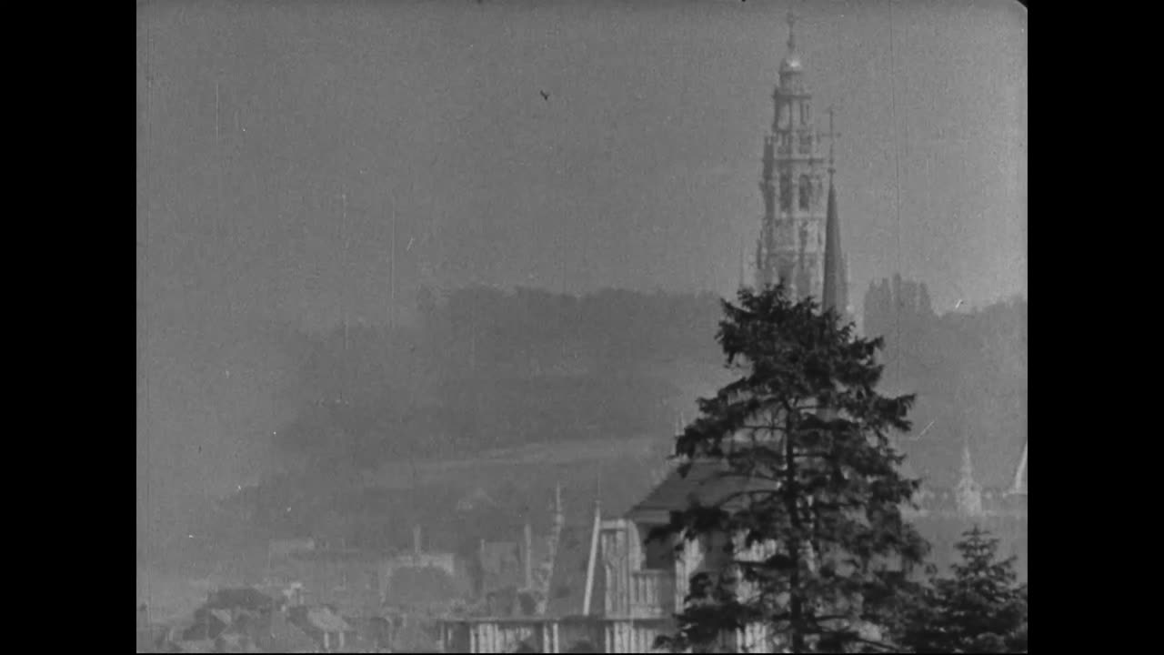 Library Stock Shot #328 (Original Black & White Film)