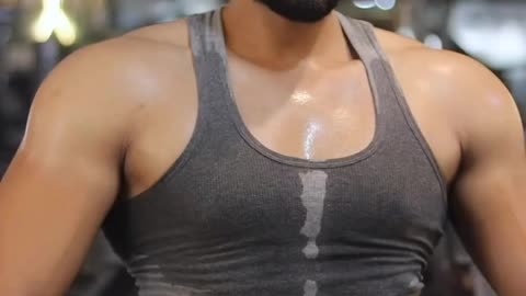 Sweaty Scruffy Alpha Indian Man
