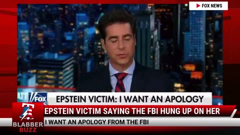 Epstein Victim Saying The FBI Hung Up On Her