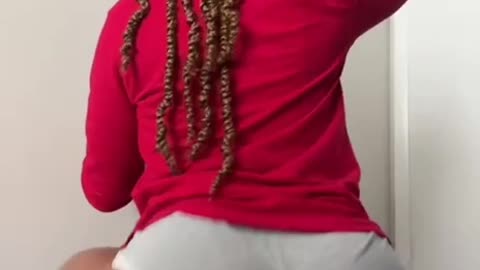 Twerking on. 