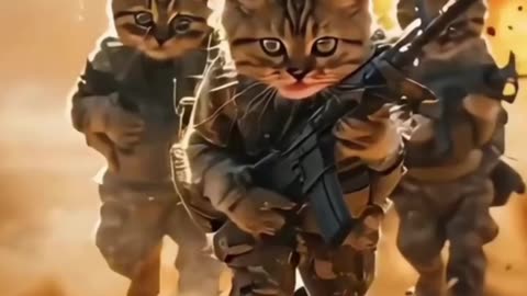 Little Cat& Dogs Fighters