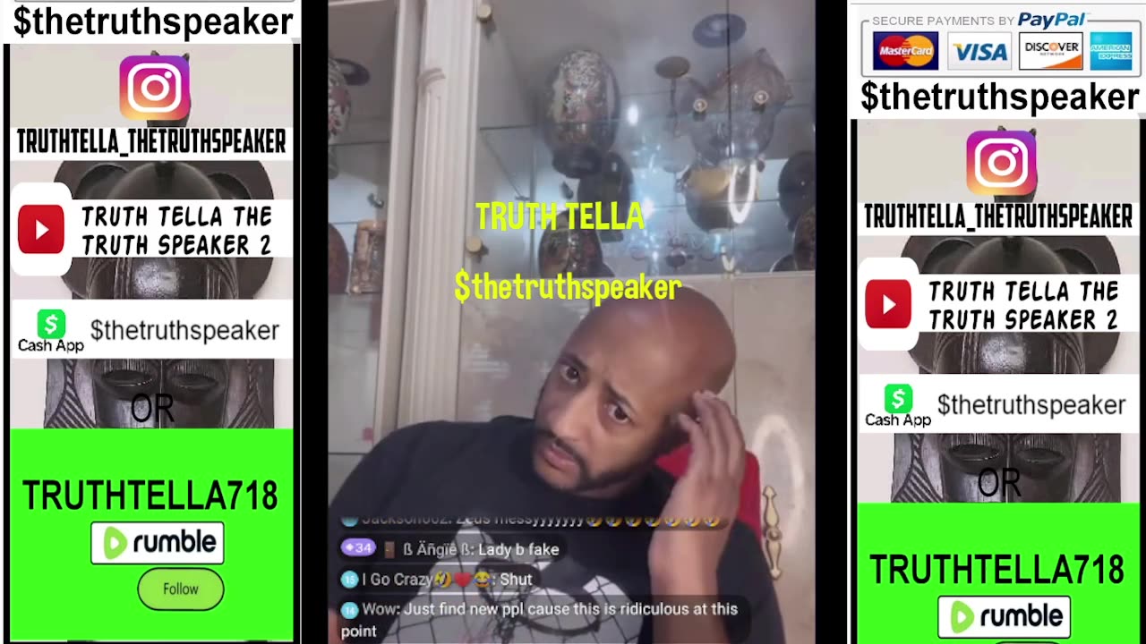 PEDO-FLOP TRINA B SAYS FUCK ALL HIS CO-HOST & WHAT THEY THINK ABOUT THE SHOW & SAYS LADYBEE CAN KISS HIS DICK AFTER SHE LINES WITH MESSY CALLER