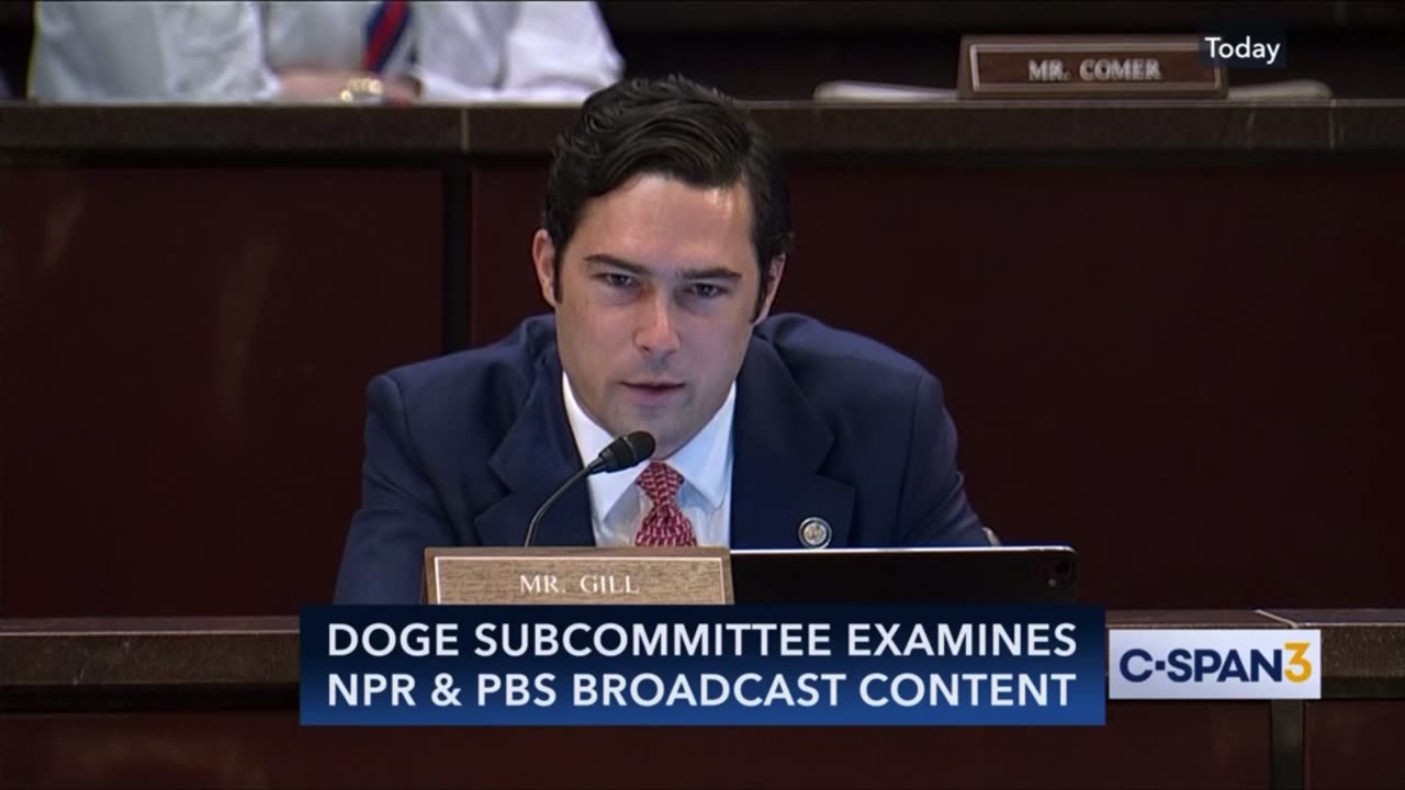TX Congressman Brandon Gill destroys NPR CEO Katherine Maher. Defund NPR and PBS now