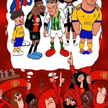 Football Cartoon - Part of 5