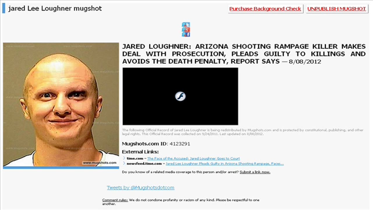 Giffords Shooting FAKE - Jared Loughner NEVER Arrested! - ANNIVERSARY SPECIAL IV