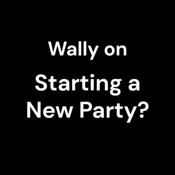 Why Don't We Just Start A New Party?