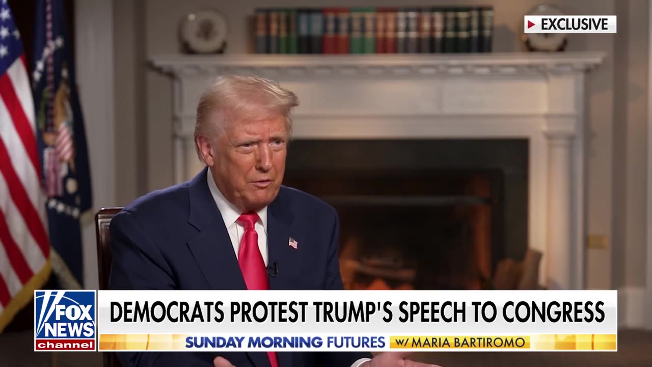 President Donald Trump sits down with Maria Bartiromo on ‘Sunday Morning Futures.’