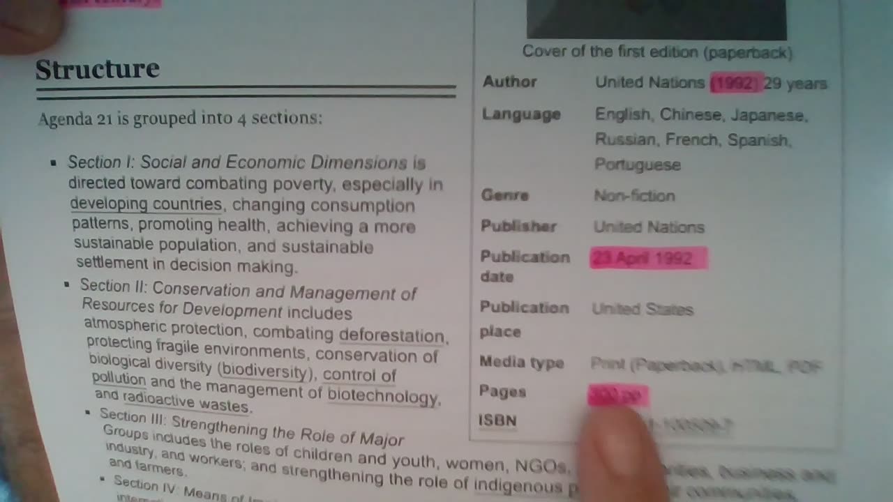 Agenda 21. Preparation for 21 Events of Revelation. Obama the bringer of Destruction.