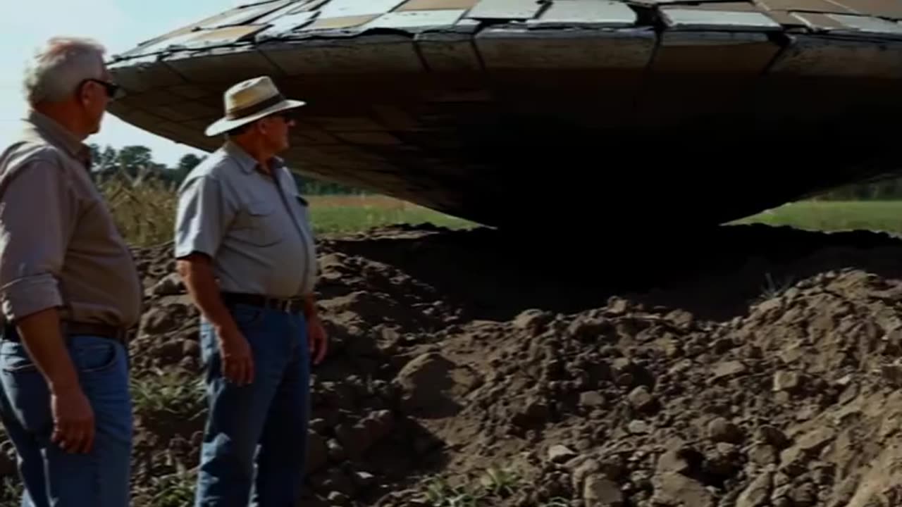 Ufo in farmers field