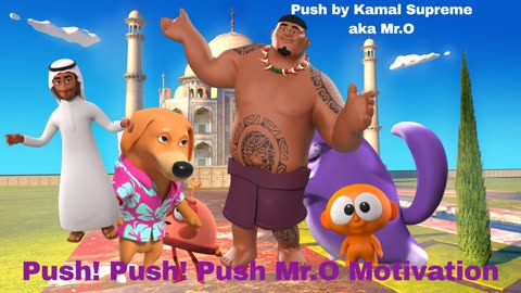 PUSH Motivational Kids Video Animation