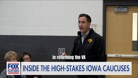 Mark Lucas Unexpectedly Gives Speech for Trump During Iowa Caucus