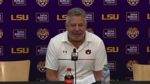 Auburn Bruce Pearl WIN over LSU postgame