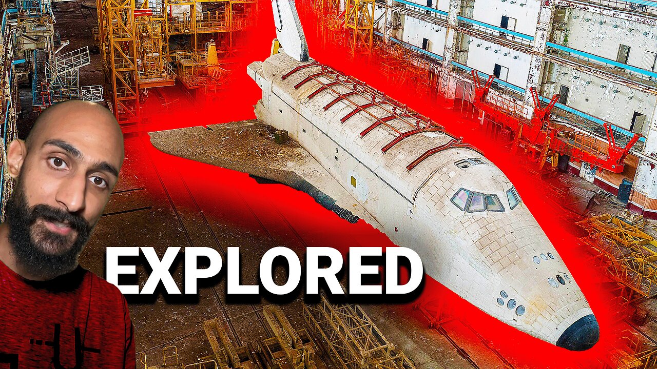 ABANDONED SOVIET UNION SPACE SHUTTLES IN THE DESERT!