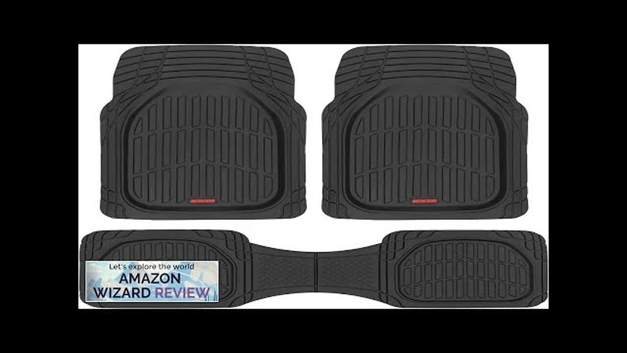 Motor Trend FlexTough Floor Mats for Cars Deep Dish All-Weather Mats Waterproof Review