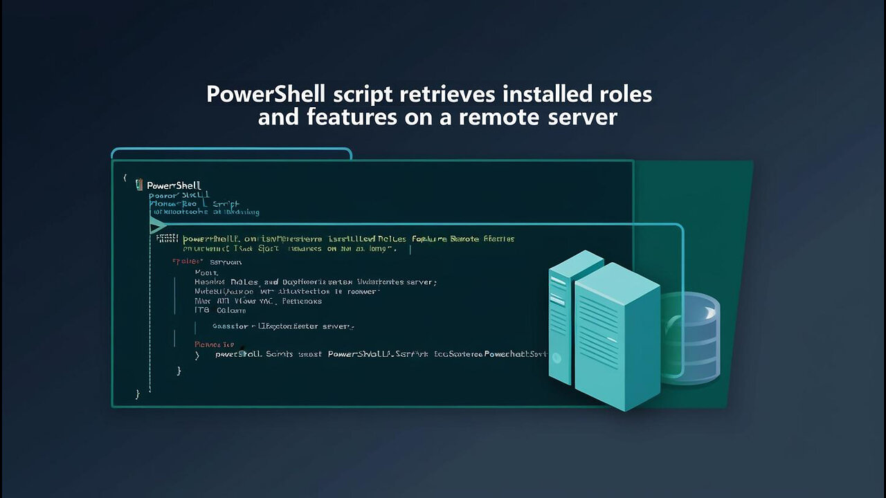 PowerShell Script to Retrieve Installed Roles and Features on a Remote Server