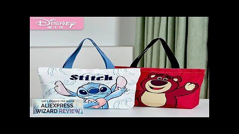 Disney New Large Canvas Bag Strawberry Bear Shoulder Bag Handbag Women's Bag Review