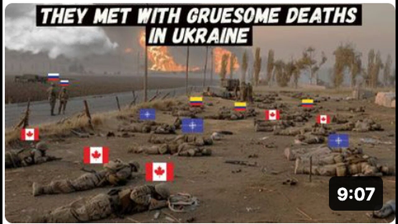 A Large Group of Canadian Commandos and Colombian Mercenaries Was Torn To Pieces Near PETROPAVLOVKA