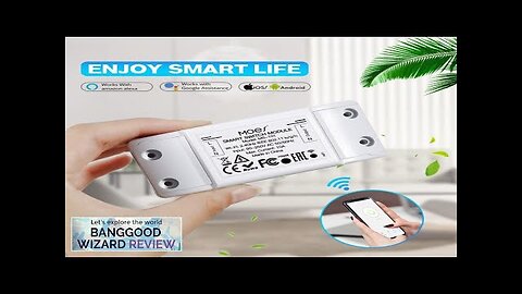 Mouehouse Wi-Fi Smart Light Switch Timer Smart Life APP Wireless Remote Control Review