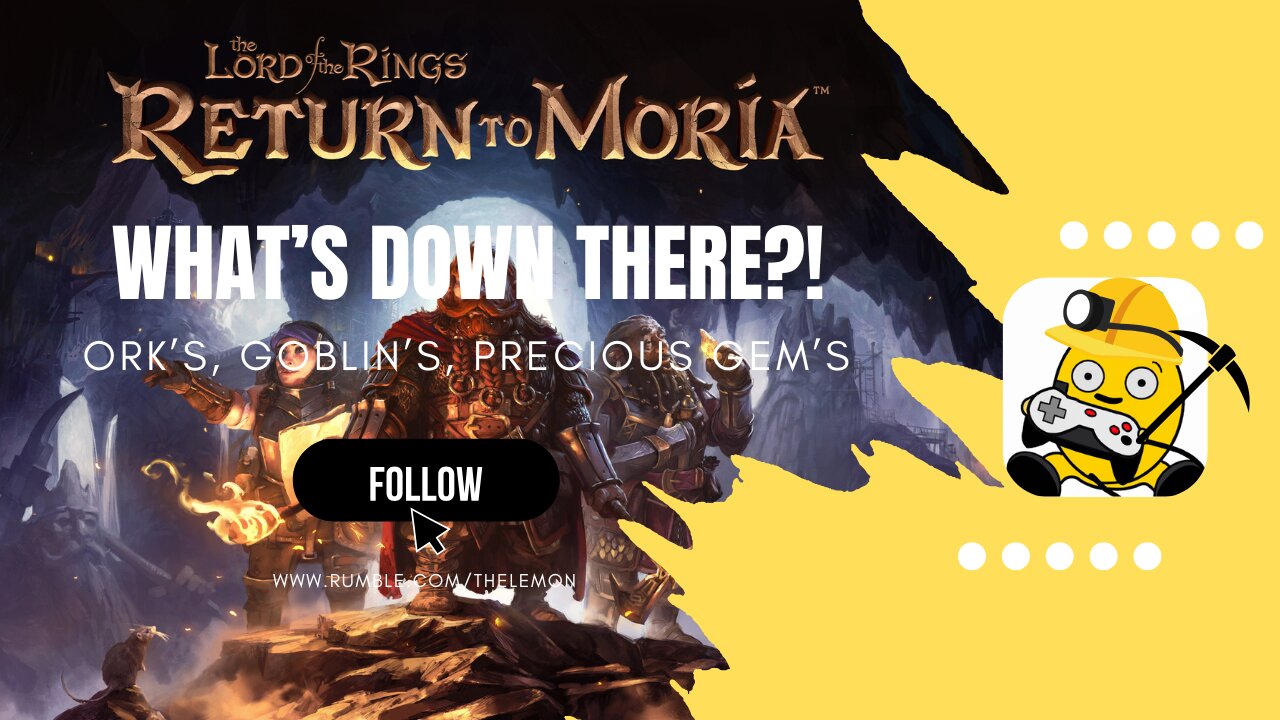 🔴LIVE - RETURN TO MORIA!
