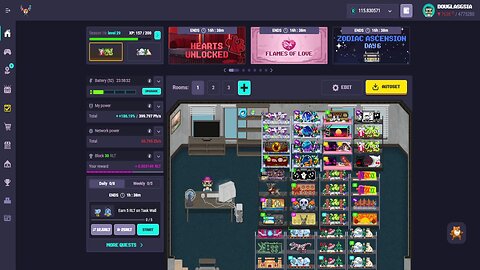 Playing rollercoin
