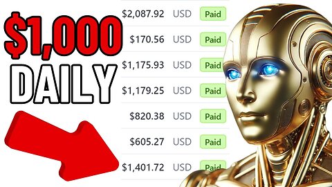 How I Make $1,000 Per Day For FREE With THIS AI Tool (Make Money Online)