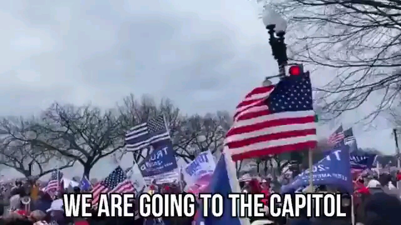 Ray Epps says "We are going to the Capitol"