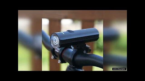 MEROCA 1000Lm Super Brightness Bicycle Headlight 4500mAh Battery Type-C Rechargeable IPX5 Review