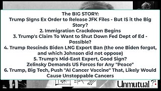 Liberty Conspiracy LIVE 1-23-25 JFK Files, Immigration crackdown, Trump 'n Free Speech,