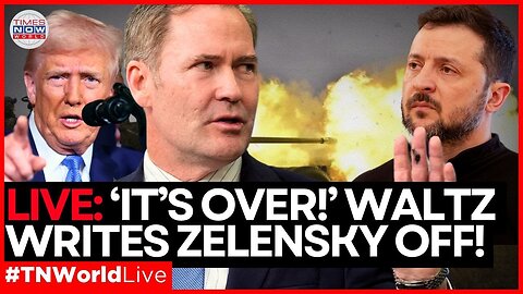 LIVE | NSA Mike Waltz Slams Kyiv’s Rhetoric: ‘Insults to Trump Are Unacceptable’ | Times Now World