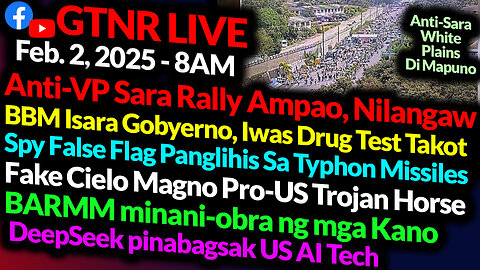 Nilangaw Anti-Sara Protests | Spy False Flag Ops | Magno Trojan Horse | GTNR Ka Mentong and Ka Ado