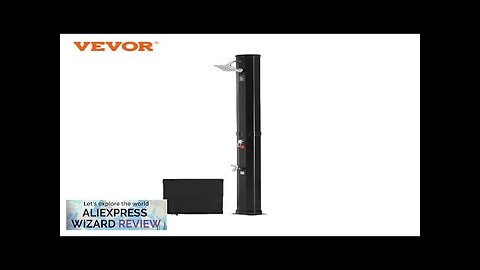 VEVOR Outdoor Solar Heated Shower 35/40L Shower Kit with Head and Foot Review