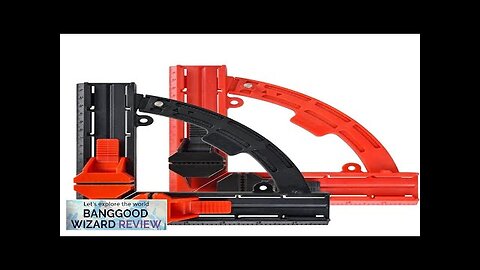 Woodworking 90° Corner Frame Clamp Adjustable Expandable Quick-Lock ABS Plastic Picture Review