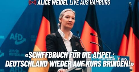 Alice Weidel AfD spricht Klartext: Live in Hamburg!