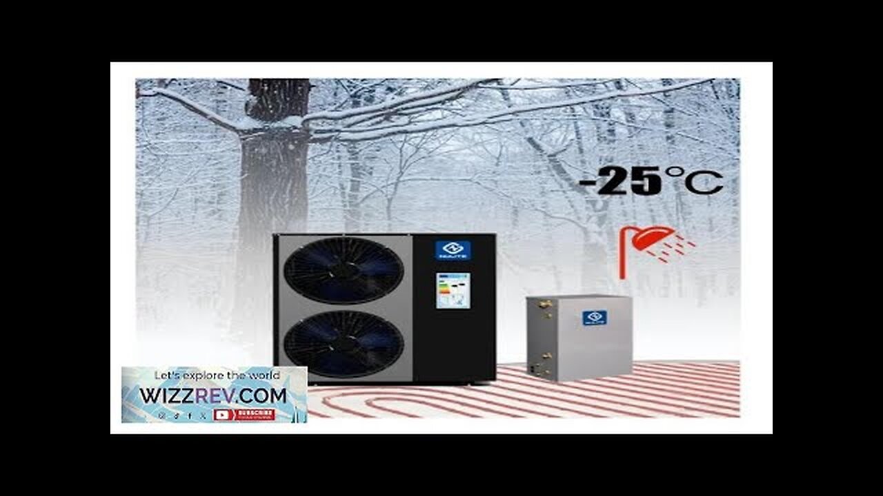 B2B Hot Sale R32 R410a 10kw 15kw 20kw Warmepumpe Air Conditioner Review