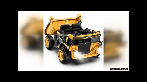 ANPABO Ride on Dump Truck, 12V Ride on Car with Remote Control, Review