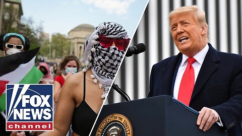 Trump threatens pro-Hamas mobs with arrest, deportation!