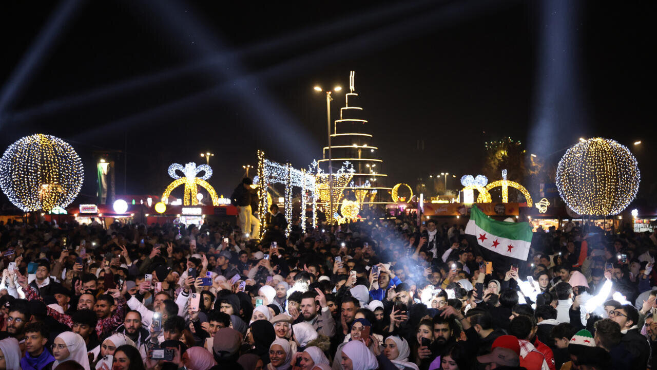 First New Year jubilations among Syrians since fall of Assad regime