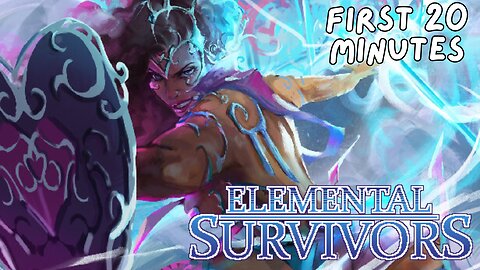 Elemental Survivors - First 20 Minutes (No Commentary Gameplay)